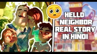 HELLO Neighbour GAME  REAL LIFE STORY IN HINDI | FINESTLY