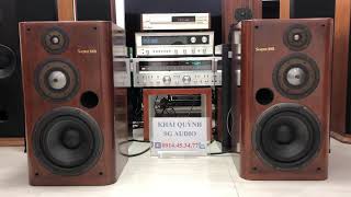 Amply Sansui G-8700DB ghép cùng loa Onkyo Scepter 1001, LH: 0914453477