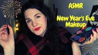 ASMR po polsku Robię Ci Makijaż na Sylwestra | New Year's Eve Make Up #Roleplay