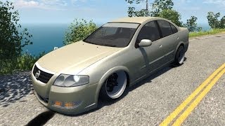 BeamNG.Drive Mod : Nissan Almera (Crash test)