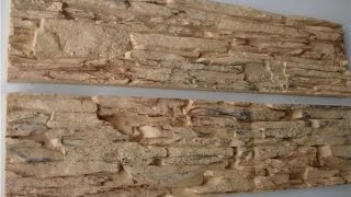 дикий камень из гипса своими руками