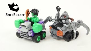 Lego Super Heroes 76066 Mighty Micros: Hulk vs. Ultron  - Lego Speed Build