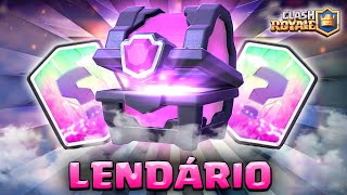 ABRINDO "BAÚ MÁGICO LENDÁRIO" de GRAÇA no CLASH ROYALE!!