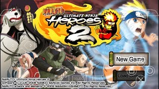 Cara Download Game Naruto Ultimate Ninja Heroes 2 The Phantom Fortress PPSSPP Android
