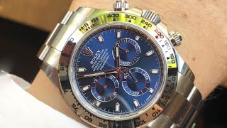 Rolex Daytona Blue face Cosmograph 40 mm 116509-0071