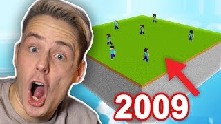 Meine REAKTION auf die ERSTE MINECRAFT MAP überhaupt!