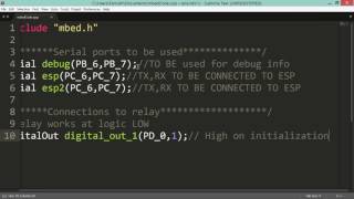 3. Lets connect mbed with ESP8266