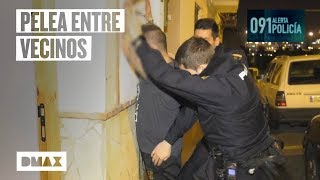 La policía interviene en una trifulca con un taser