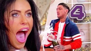 Bear 'Accidentally' Sprays Date with Champagne | Celebs Go Dating