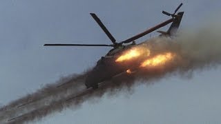 Крым Вертолеты Ми-24 Блокируют взлет вертолета украинских журналистов