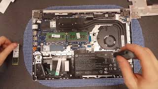 The new Hp Probook 450 G6 hd and memory replacement