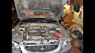 Hyundai Accent ,что стучит в передней подвеске?