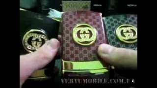 Мобильный телефон Gucci G7. Видео обзор.