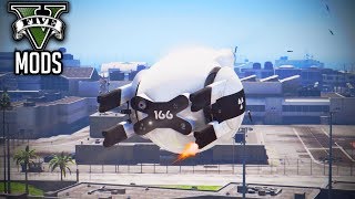 EINDELIJK EEN SCHIETENDE DRONE IN GTA 5 ONLINE!! - GTA V Mods