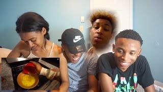 Reacting To My Cousin Pontiacmadeddg Cooking Video....?
