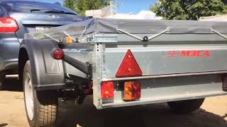 Прицеп компакт. МЗСА 817700. С тентом 300мм. ЦЛП АРИВА