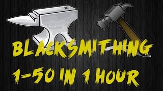 ESO: Best Blacksmithing Guide!!1-50 in 1 hour! fast NO DLC (Crafting Guide EP 1)