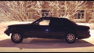 Двигатель уехал Мерседес остался. W124.