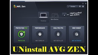 How To Uninstall Or Disable Avg Zen