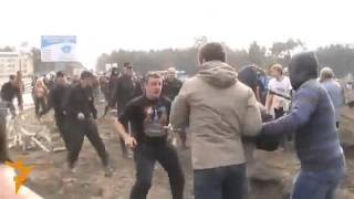 Кровавая бойня в России. Отморозки довели народ !