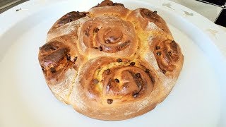 Le chinois a la crème pâtissiere pépites de chocolat