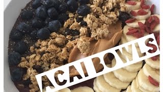 Acai Bowls!