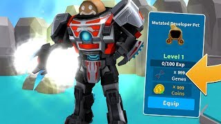БЫСТРЕЕ ЗАХОДИ В СИМУЛЯТОР ФИТНЕС КАЧКА! ПОЛУЧИЛ ПИТОМЦА РАЗРАБОТЧИКА ROBLOX SIMULATOR