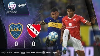 Fecha 17: resumen de Boca - Independiente