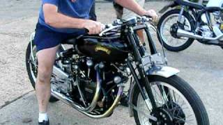 1950 VINCENT BLACK LIGHTNING CLASSIC  RACING BRITISH MOTORCYCLE