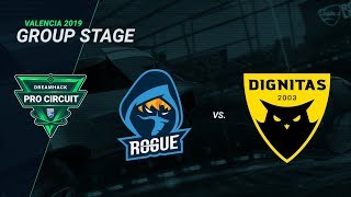 Rogue vs Dignitas - Group D - Day 1 - DreamHack Pro Circuit Valencia 2019