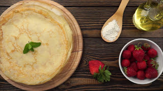 Тонкие блины на молоке — вкусный и простой рецепт на сковороде