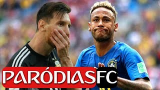 ♫ BRASIL VENCEU E ARGENTINA FORA DA COPA? | Paródia Amor Falso - Aldair Playboy
