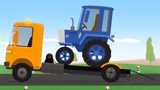 Мультфильм про эвакуатор и ремонт автомобилей. Доктор Машинкова