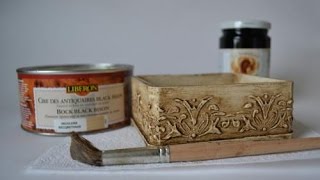 Сделать шкатулку своими руками. С красивой имитацией резьбы