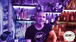 Ibiza flair bar academy | 1 cocktail workshop | Tutorial | Americano cocktail