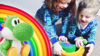 Adorable Yoshi Rainbow Game!