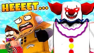 ИГРАЕМ В ПРЯТКИ С КЛОУНОМ ПЕННИВАЙЗОМ - ОНО! ВЫЖИТЬ СМОЖЕТ ЛИШЬ ТОЛЬКО ОДИН!  Roblox