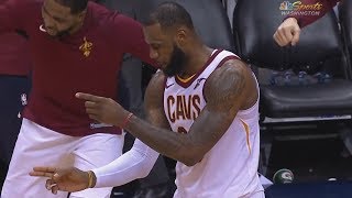 LeBron James 3rd Straight Triple Double! Cavs vs Wizards 2017-18 Season