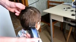 Как самому постричь ребенка