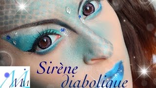 Maquillage Halloween : Sirène diabolique