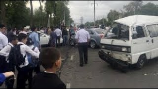 TOSHKENTDA 4 YOSHLAR CHAMASI GO'DAKNI MATIZ BOSIB KETDI,BOLA VAFOT ETDI