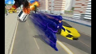 Super Light Speed Flash Superhero Speed Hero | Speed Flash Hero Destroy cars - Android GamePlay