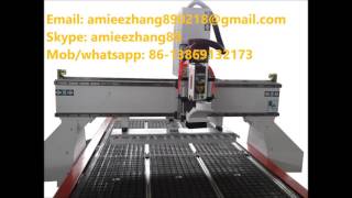 1325 Linear Auto Tool Changer CNC Router with 8 Pcs Tools Changer/SYNTEC Control System
