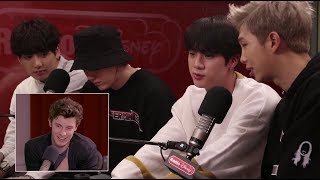 Shawn Mendes Reacts to BTS | Radio Disney
