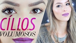 CÍLIOS ENORMES com máscara | em "5 minutos"