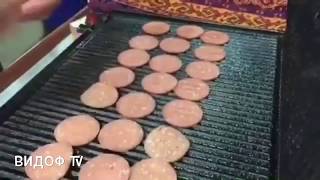 Вкусный завтрак. Супер бутерброд с яйцом, колбасой и сыром. Рецепт. Hot sandwich with egg and cheese