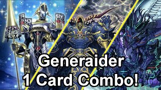 Generaider 1 Card Combo: Draw, Discard & Negation all with 1 card!