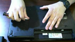 Dell Inspiron 1545 Upgrade and Hard Drive Removal