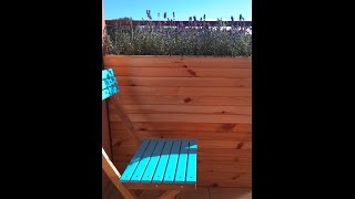 jak zrobić donice z drewna- budowa donicy