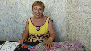 Мастер-класс по вязанию крючком. 2 часть МК по кофточке "Цветик-Семицветик".